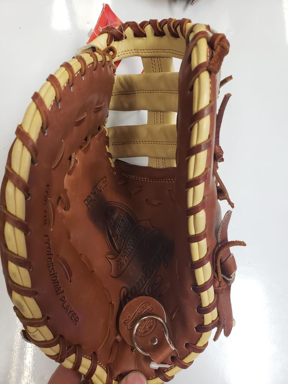 Left handed first baseman mitt top